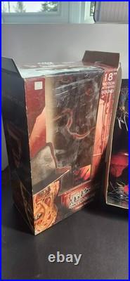 NECA Freddy Kreuger 18-inch Action Figure Nightmare On Elm Street withbox