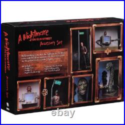 NECA Freddy Krueger Nightmare On Elm Street Dream Warrior Accessory Set Official