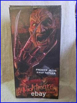 NECA Freddy Krueger Nightmare on Elm Street Glove Prop Replica Collectible