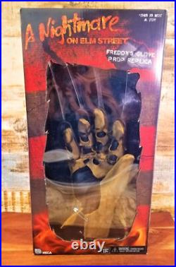 NECA Freddy Krueger Nightmare on Elm Street Glove Prop Replica Collectible NIB NECA Freddy Krueger Nightmare on Elm Street Glove Prop Replica Collectible NIB