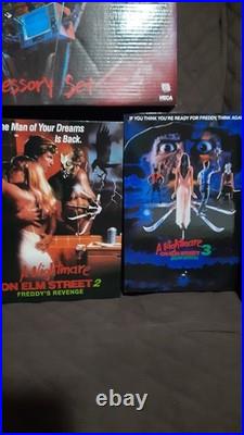 NECA Nightmare On Elm Street 1,2,3 Furnace Freddy Set, And Accessory Playset