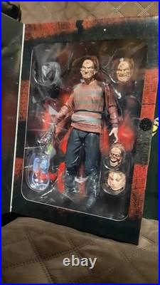 NECA Nightmare On Elm Street 1,2,3 Furnace Freddy Set, And Accessory Playset