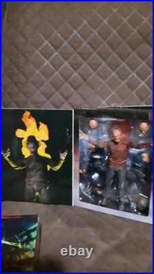 NECA Nightmare On Elm Street 1,2,3 Furnace Freddy Set, And Accessory Playset