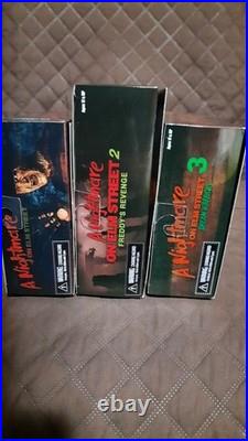 NECA Nightmare On Elm Street 1,2,3 Furnace Freddy Set, And Accessory Playset