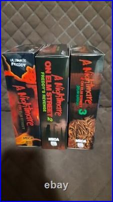NECA Nightmare On Elm Street 1,2,3 Furnace Freddy Set, And Accessory Playset
