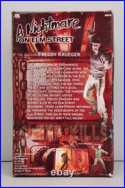 NECA Nightmare On Elm Street Freddy Krueger 18 Motion Activated Sound, New Read