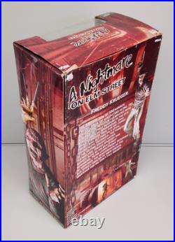 NECA Nightmare On Elm Street Freddy Krueger 18 Motion Activated Sound, New Read