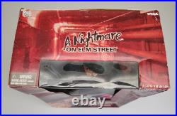 NECA Nightmare On Elm Street Freddy Krueger 18 Motion Activated Sound, New Read