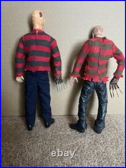 NECA Nightmare On Elm Street Freddy Krueger Sideshow 1/6 Custom Figures Mezco