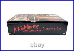 NECA Nightmare on Elm Street Accessory Set Dream Warriors Freddy Krueger Dmg Box