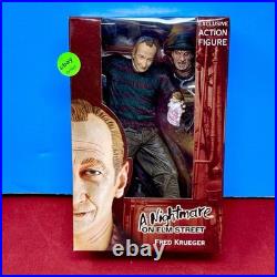 NECA SDCC Exclusive Fred Krueger Freddy A Nightmare On Elm Street Case Fresh