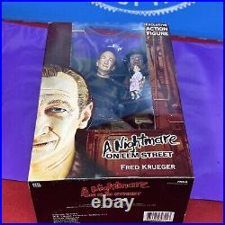 NECA SDCC Exclusive Fred Krueger Freddy A Nightmare On Elm Street Case Fresh