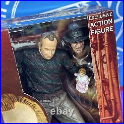 NECA SDCC Exclusive Fred Krueger Freddy A Nightmare On Elm Street Case Fresh