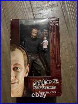 NECA SDCC Exclusive Fred Krueger Freddy A Nightmare On Elm Street Case Fresh New