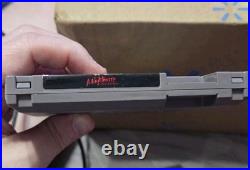 NES A Nightmare on Elm Street withDust Cover & MANUAL Tested! Authentic! CLEAN