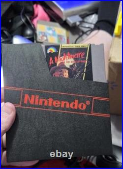 NES A Nightmare on Elm Street withDust Cover & MANUAL Tested! Authentic! CLEAN