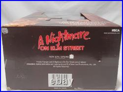 NEW A Nightmare on Elm Street Freddy Krueger 18 Motion Activated Sound Figure
