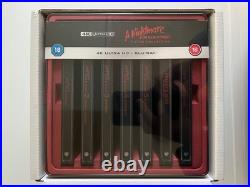 NEW Nightmare On Elm Street 1-7 4K Bluray UHD Steelbook Limited Edition Boxset