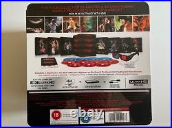 NEW Nightmare On Elm Street 1-7 4K Bluray UHD Steelbook Limited Edition Boxset