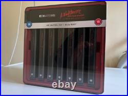 NEW Nightmare On Elm Street 1-7 4K Bluray UHD Steelbook Limited Edition Boxset