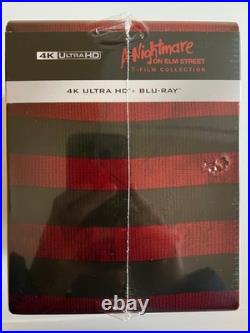 NEW Nightmare On Elm Street 1-7 4K Bluray UHD Steelbook Limited Edition Boxset