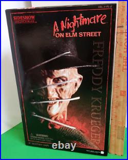 NEW Sideshow Collectibles A Nightmare On Elm Street Freddy Krueger 2003 GRADE A