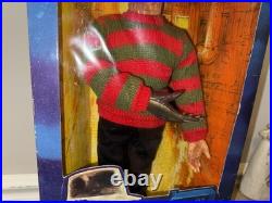 NIB Vintage Nightmare on Elm Street Freddy Krueger Talking Doll 1989 Makes Noise