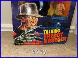 NIB Vintage Nightmare on Elm Street Freddy Krueger Talking Doll 1989 Makes Noise
