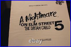 NIGHTMARE ON ELM STREET 5 1989 Press Kit PHOTOS + 35mm FILM SLIDES Promo HORROR