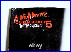 NIGHTMARE ON ELM STREET 5 1989 Press Kit PHOTOS + 35mm FILM SLIDES Promo HORROR