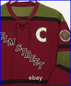 NIGHTMARE ON ELM STREET FREDDY KRUEGER Hockey Jersey XL NEW