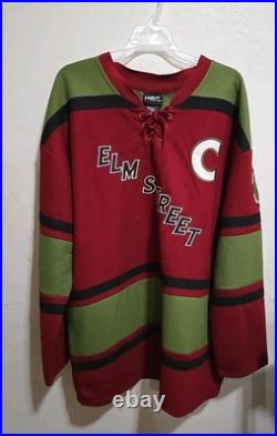 NIGHTMARE ON ELM STREET FREDDY KRUEGER Hockey Jersey XL NEW