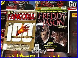 NIGHTMARE ON ELM STREET Movie Magazine Sticker Album 15pc Lot Freddy Krueger