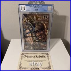 NIGHTMARE ON ELM STREET SPECIAL 1 GOLD FOIL EDITION CGC 9.8 WithCOA