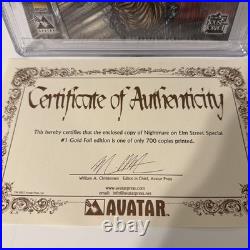 NIGHTMARE ON ELM STREET SPECIAL 1 GOLD FOIL EDITION CGC 9.8 WithCOA