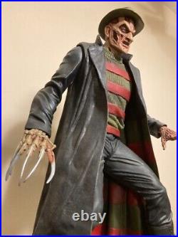 Neca 18 Inch Wes Craven Freddy Krueger Nightmare On Elm Street Horror Rare Comic