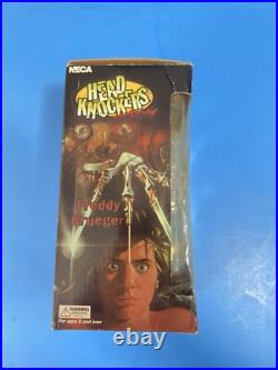 Neca Head Knockers Freddy Krueger Nightmare On Elm Street Signed Robert Englund