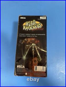 Neca Head Knockers Freddy Krueger Nightmare On Elm Street Signed Robert Englund