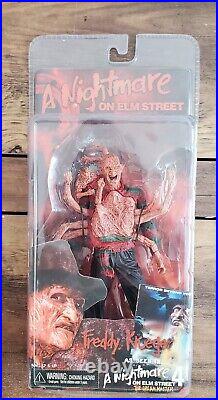 Neca Nightmare On Elm Street Furnace Diorama Horror Action Figure Lot