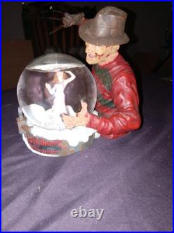 Neca REEL TOYS NIGHTMARE On ELM STREET HORROR WATER GLOBE (read) RARE
