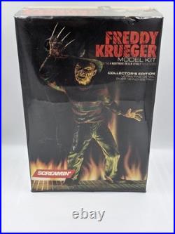 New Sealed Freddy Krueger Model Kit Nightmare On Elm Street New 1984 Screamin