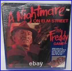 New Sealed Vintage Nightmare on Elm Street The Freddy Board Game 1989 READ