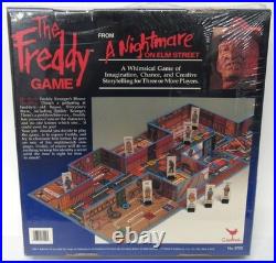 New Sealed Vintage Nightmare on Elm Street The Freddy Board Game 1989 READ