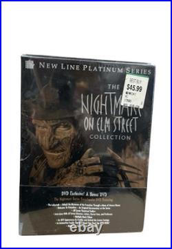 New The Nightmare on Elm Street Platinum Collection 1999 DVD 8-Disc Set Sealed New The Nightmare on Elm Street Platinum Collection 1999 DVD 8-Disc Set Sealed