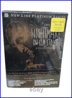 New The Nightmare on Elm Street Platinum Collection 1999 DVD 8-Disc Set Sealed New The Nightmare on Elm Street Platinum Collection 1999 DVD 8-Disc Set Sealed