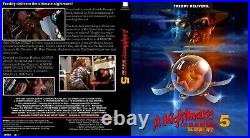 Nightmare Elm Street Superman 3 4 CUSTOMBluCoverWithEmptyCase (NoDisc) PLEASEREAD