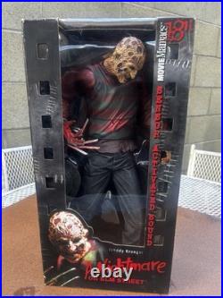 Nightmare On Elm Street 1/4 Mcfarlane Toys Movie Maniacs 18 New Freddy Kruger