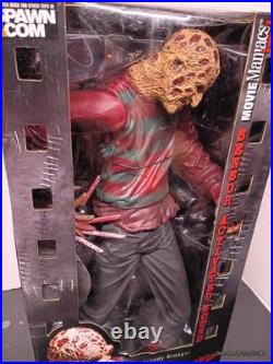 Nightmare On Elm Street 1/4 Mcfarlane Toys Movie Maniacs 18 New Freddy Kruger