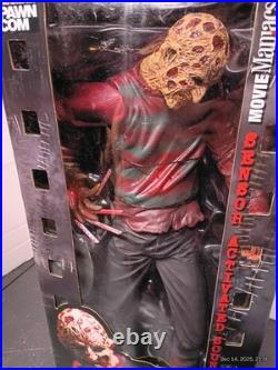 Nightmare On Elm Street 1/4 Mcfarlane Toys Movie Maniacs 18 New Freddy Kruger