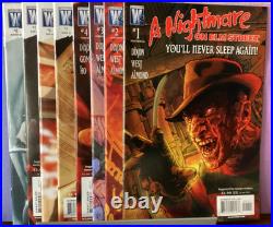Nightmare On Elm Street #1-8 Complete Wildstorm 2006 Freddy Krueger Htf